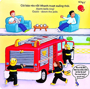 Sách Tương Tác - Sách Chuyển Động - Busy - Fire Station - Trạm Cứu Hỏa