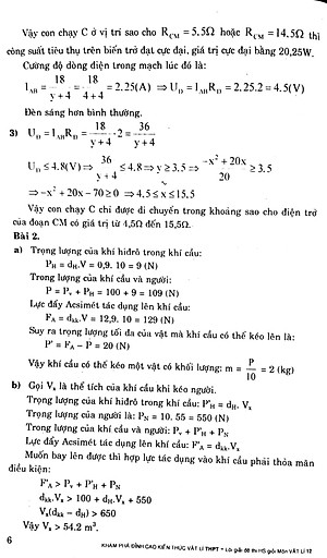 Sách Lời Giải Đề Thi Học Sinh Giỏi Vật Lí Lớp 12