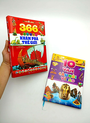 Combo 10 Vạn Câu Hỏi Vì Sao Và 366 Câu Hỏi Khám Phá Thế Giới (02 Cuốn)