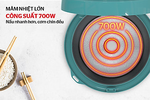 Nồi Cơm Điện 1.8L Sunhouse SHD8605 - Hàng Chính Hãng