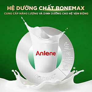 Sữa Bột Anlene Hương Vanilla (Hộp Giấy 1,2kg)