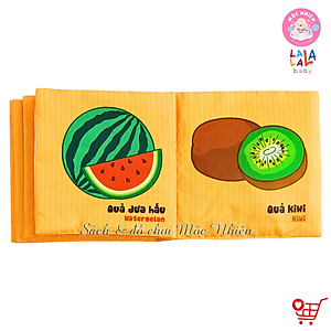 Sách Vải Đa Tương Tác Kích Thích Thị Giác Cho Bé Sơ Sinh My Very First Book - Lalala Baby (Nhiều chủ đề)