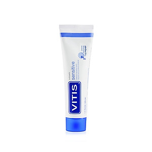 Kem Đánh Răng Vitis Sensitive 100ml – Giảm Ê Buốt, Hỗ Trợ Tái Tạo Men Răng - Nhập Khẩu Tây Ban Nha
