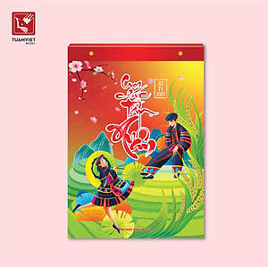 LỊCH BLOC 2025 TUANVIET BOOKS - Block lịch kích cỡ (24x35cm, 20.5x30.5cm, 17x24cm, 10x14.5cm) - Mẫu ngẫu nhiên