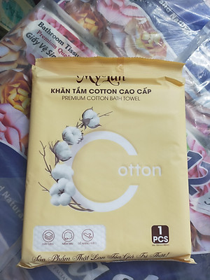 Khăn tắm du lịch đa năng Mylan chất liệu 100% Cotton, siêu thấm hút, nhỏ gọn đa năng tiện dụng, kích thước 70x140cm