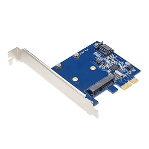 Bộ Chuyển Đổi Điều Khiển Thẻ Mở Rộng Kết Hợp PCIe Sang MSATA & SATA3.0 Cho Máy Tính Để Bàn