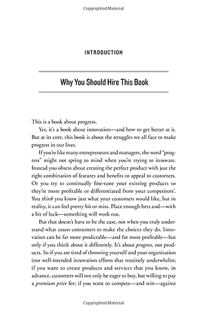 Competing Against Luck: The Story of Innovation and Customer Choice