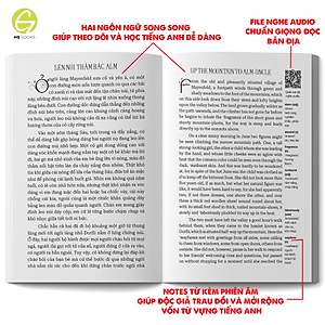 Sách Heidi - Sách song ngữ kinh điển, có note từ vựng tặng kèm file nghe - HG Books