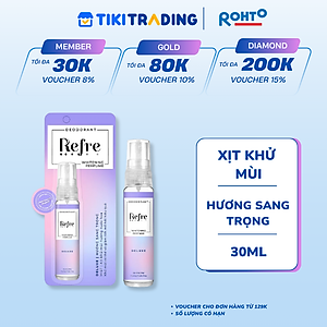 Xịt Khử Mùi Dưỡng Trắng Hương Nước Hoa Refre Whitening Deluxe Hương Sang Trọng (30ml)