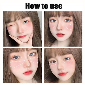 Bảng Phấn Mắt Bắt ,Má Hồng, Tạo Khối , Bắt Sáng  MISS LARA 3 Trong 1 Đa Năng