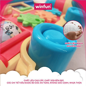 Xe Tập Đi Hình Tàu Hoả Kết Hợp Xe Chòi Chân 2 In 1 Winfun 0803