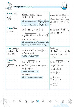 Sổ Tay Luyện Thi Vào Lớp 10 Môn Toán