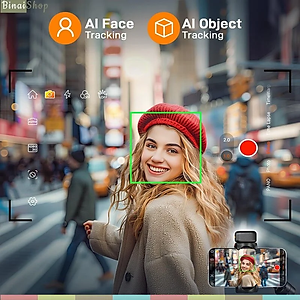 Hohem Isteady V3 - Gimbal Chống Rung Kiêm Gậy Selfie Cho Smartphone, Tích Hợp AI, Điều Khiển Từ Xa, Tải Trọng 300g - Hàng chính hãng