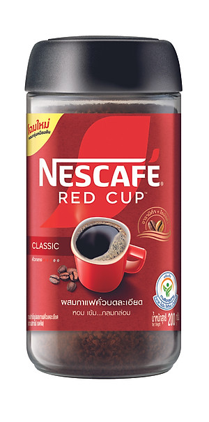 Cà phê hòa tan kết hợp rang xay NESCAFÉ RED CUP 200g