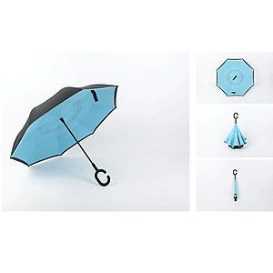 Ô dù gấp ngược chống lật chống tia UV - Hàng Cao Cấp
