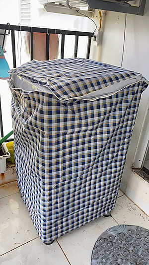 Áo che  máy giặt cửa ngang (trước)  cho tất cả máy từ  6 - 15 kg  , vải dù siêu bền  chống thấm  , chống bụi bảo vệ máy luôn mới giao màu ngẫu nhiên