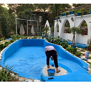 Sơn Chống Thấm Thùng Xốp - Hồ Cá - Hồ Xi Măng, Chống Rêu / TAIKO SAKANA Dung Tích 100-200-300-500ml.