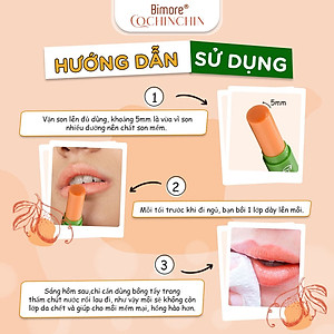 Son dưỡng Gấc Bimore giảm thâm dưỡng ẩm làm hồng môi