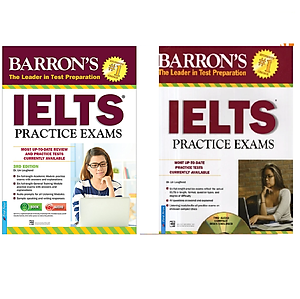 Combo 2 Cuốn :  Barron'S_IELTS Practice Exams 3rd Edition + Essential Words For The IELTS 3rd Edition (Tái Bản)