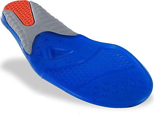 Lót giày thể thao phòng tránh chấn thương Spenco Gel Comfort, đệm gel silicon cho bóng đá, chạy bộ, cầu lông, tennis, bóng bàn