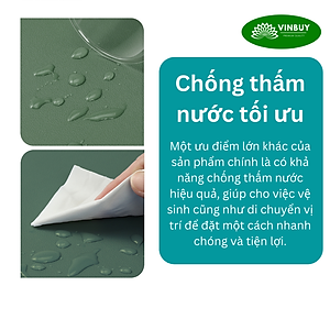Miếng Lót Chuột Cỡ Lớn, Pad Chuột Cỡ Lớn Bằng Da Cao Cấp 40cmx80cm, Tấm Lót Chuột Thảm Da Trang Trí Bàn Làm Việc VinBuy - Hàng Chính Hãng