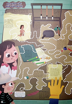 Sách Trò Chơi Giải Mã Mê Cung - Lịch Sử Phát Minh & Khoa Học Kỹ Thuật