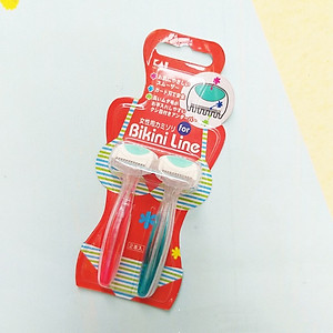 Set 02 chiếc Dao cạo vùng kín Kai Bikini Line - Hàng nội địa Nhật Bản 