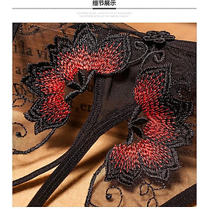 Quần Lót Mềm Giấu Đường May Phối Ren Cho Nữ - Quần lót xẻ dáy sexy - quần lót lọt khe C53