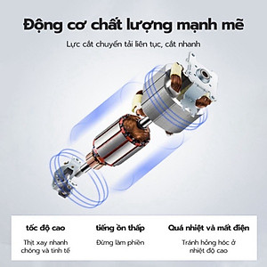 Máy xay thịt đa năng cối xay thủy tinh 2L, công suất cao 800W xay nhuyễn mọi thực phẩm SOKANY SK7025A - HÀNG CHÍNH HÃNG