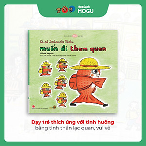 Truyện Ehon bé 3-4-5 tuổi - Cô cá Setouchi Taiko muốn đi tham quan