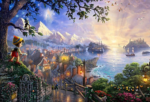 Bộ tranh xếp hình 330 mảnh – Cậu Bé Người Gỗ (30x44cm)