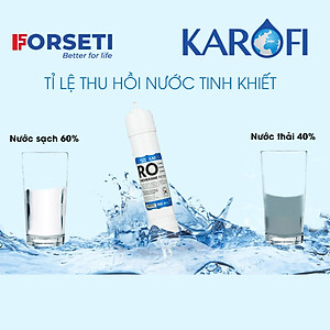Lõi số 4 Màng RO Membrane 100GDP Karofi nhập khẩu Hàn Quốc chính hãng dùng cho các máy Karofi ERO, Karofi Optimus ...