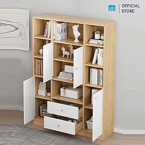 Tủ Sách Siêu Lớn Nhiều Ngăn Hiện Đại SIB Decor KSG46