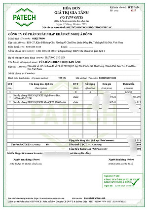 Pin sạc dự phòng Pisen (TS-D304 ) Quick Mini QP20 10000mAh , công suất 20w, nhỏ gọn, Hàng chính hãng bảo hành 2 năm