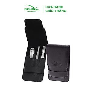 Bộ Quà Tặng (Bấm Móng - Sủi Da - Nhíp) Cao Cấp KỀM NGHĨA GS.17 PT