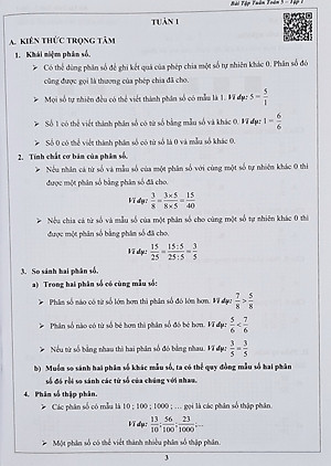 Combo Sách - Bài tập tuần Toán 5 tập 1 + 2