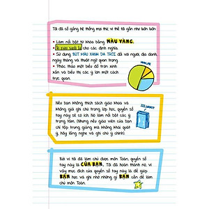 Sách sổ tay toán học, tổng hợp kiến thức toán từ lớp 4 đến lớp 9 - bìa cứng, in màu