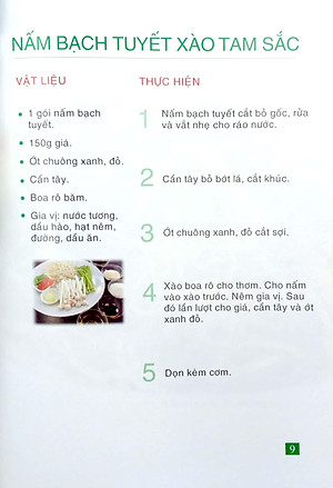 Sách 500 Món Chay Thanh Tịnh - Tập 16