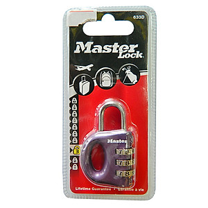 Khóa Móc Mở Số Master Lock 633 EURD (30mm) - nhiều màu