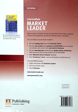 Sách Market Leader ( 3 Ed.) Inter: Practice File With CD - Paperback