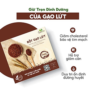 Bột gạo lứt nguyên chất Goce - 180g (18 gói x 10g)