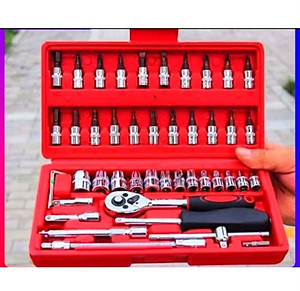 BỘ DỤNG CỤ ĐỒ NGHỀ SỮA CHỮA 46 CHI TIẾT THÁO LẮP ĐA NĂNG
