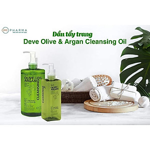 Dầu Tẩy Trang Chiết Xuất Dầu Olive & Argan Deve Clean sing Oil 500ml & 200ml