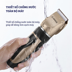 Tông Đơ Cắt Tóc Damas DH-6820 – Thiết Kế Đa Năng Chống Nước Tuyệt Đối Nhỏ Gọn, An Toàn –  Tặng Kèm Bộ Đồ Chuyên Dụng Chuẩn Salon – Hàng Chính Hãng
