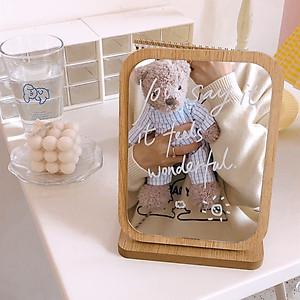 Gương Trang Điểm Để Bàn Sang Trọng Soi Siêu Đẹp Nét Thông Minh Hót Hiện Đại