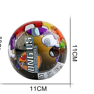 Đồ chơi trứng búp bê phi hành gia Among Us bất ngờ Suprising doll kèm phụ kiện (1 quả màu ngẫu nhiên)