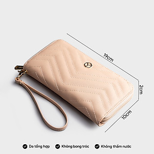 Ví Yuumy (  Thời trang nữ kiểu cầm tay dáng dài - Ví da Seasand YV72 )