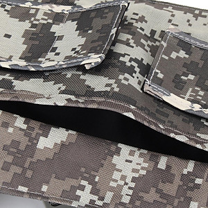 Camouflage Holster Vest Rig Pocket Radio Harness Chest Pack Pouch Walkie Nylon