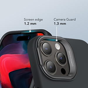 Ốp Lưng Case ESR Silicone Sạc Không Dây Dành Cho iPhone 15 Pro Max / iPhone 15 Pro, Cloud Soft Case with Stash Stand (HaloLock) - HÀNG CHÍNH HÃNG