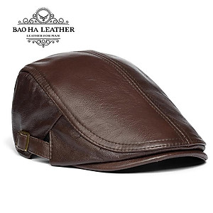 MŨ BERET NAM DA BÒ CAO CẤP BHY1907 | BAO HA LEATHER